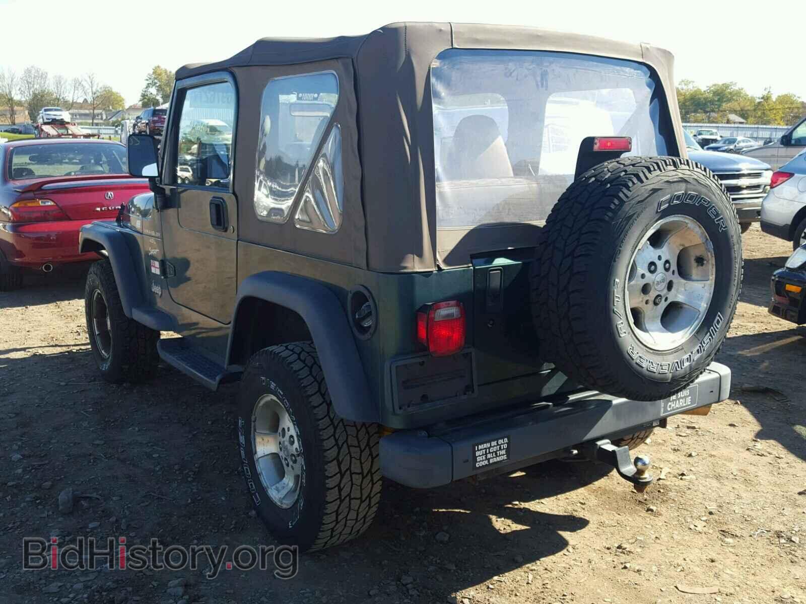2000 JEEP WRANGLER - VIN: 1J4FA49S1YP719628 - Фото 3