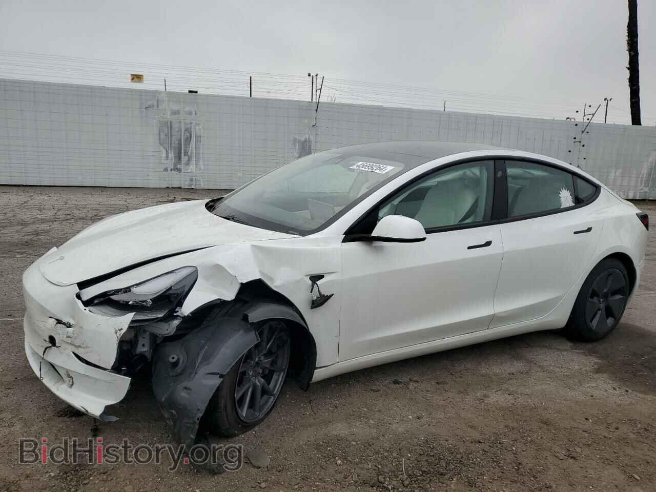 Фотография 5YJ3E1EA1MF942989 - TESLA MODEL 3 2021