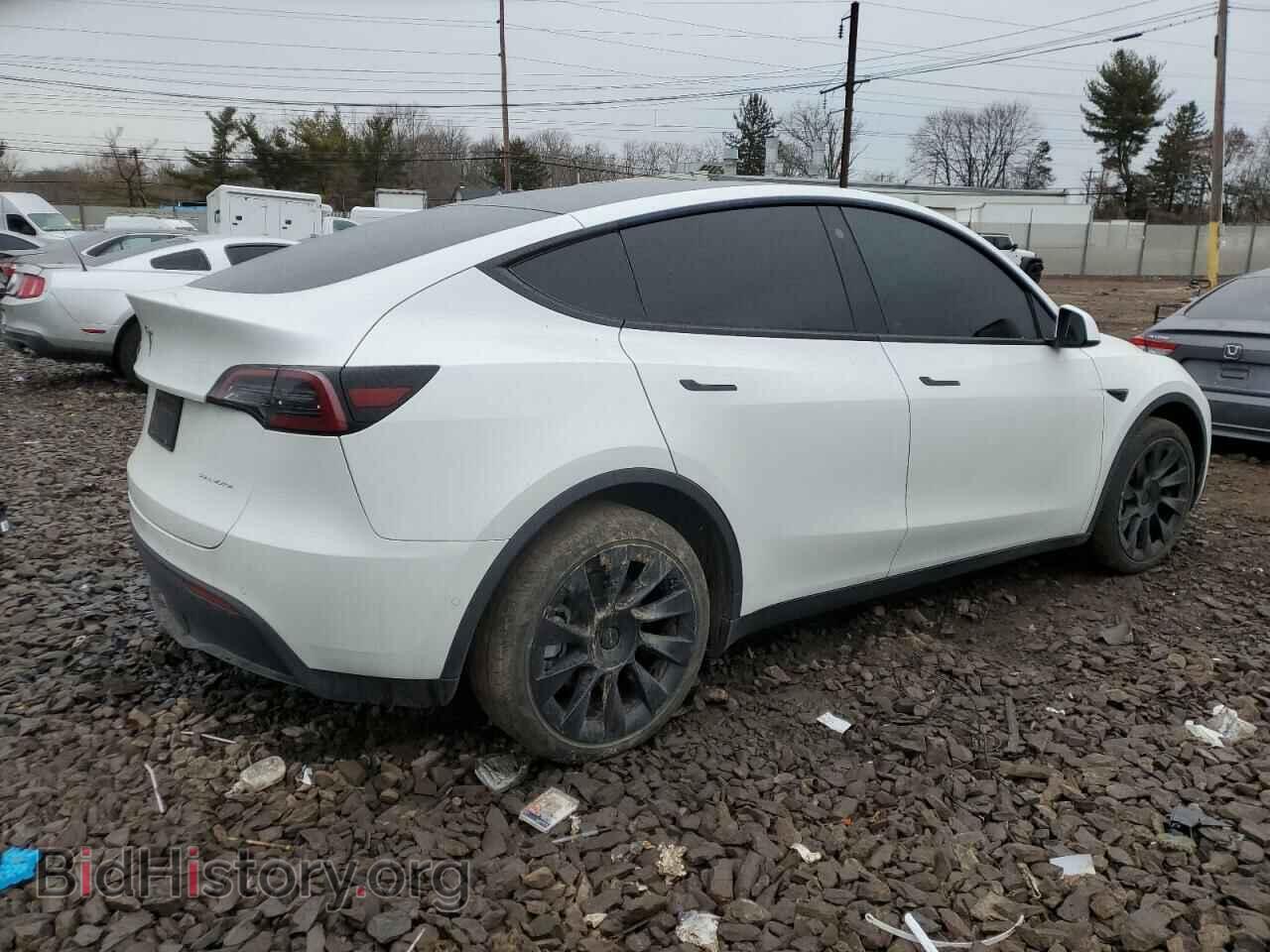 2022 TESLA MODEL Y - VIN: 7SAYGDEE4NF423993 - Фото 3