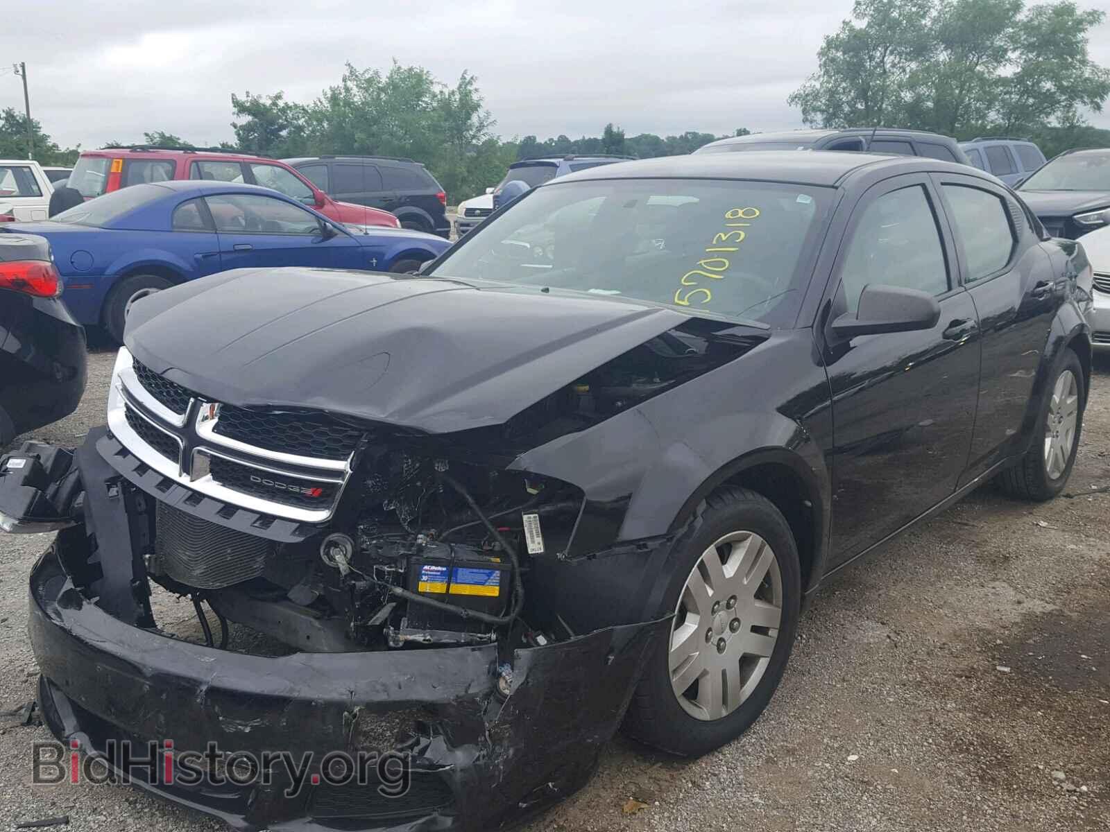 2011 DODGE AVENGER - VIN: 1B3BD4FB5BN609041 - Фото 2