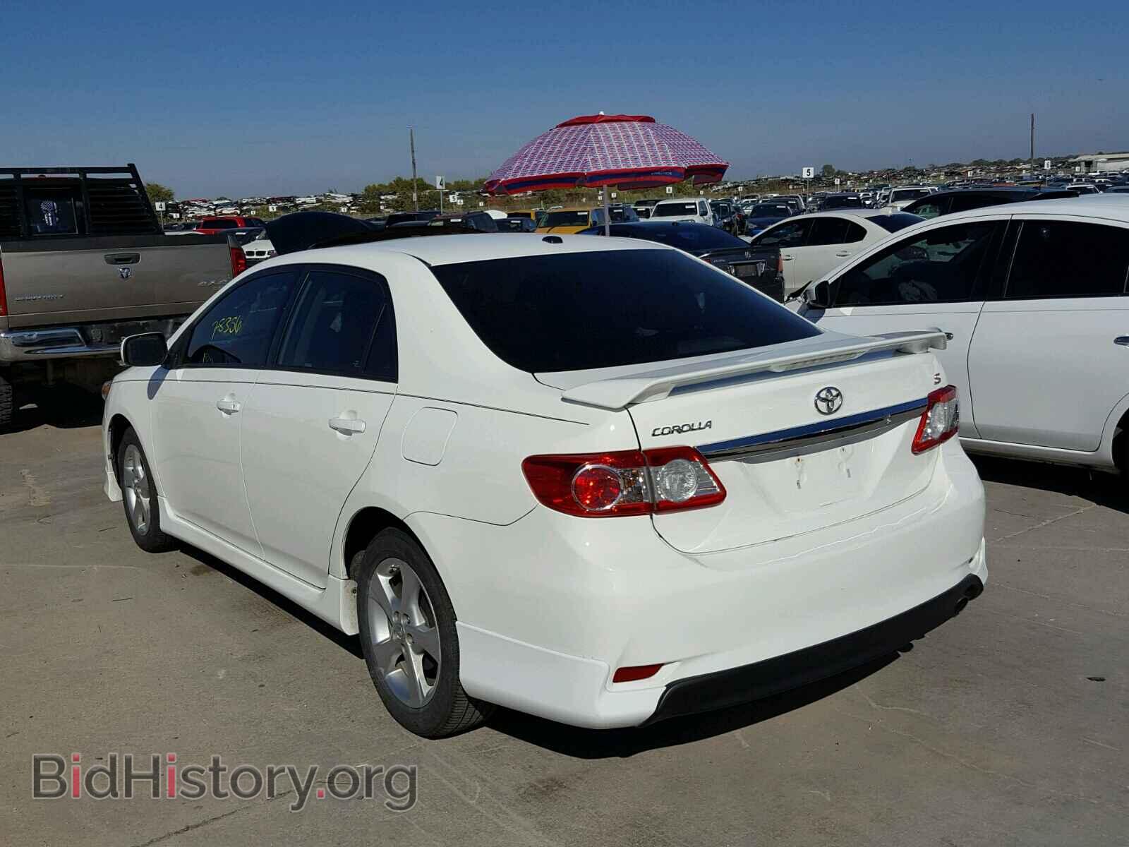 2012 TOYOTA COROLLA BA - VIN: 2T1BU4EE3CC882655 - Фото 3