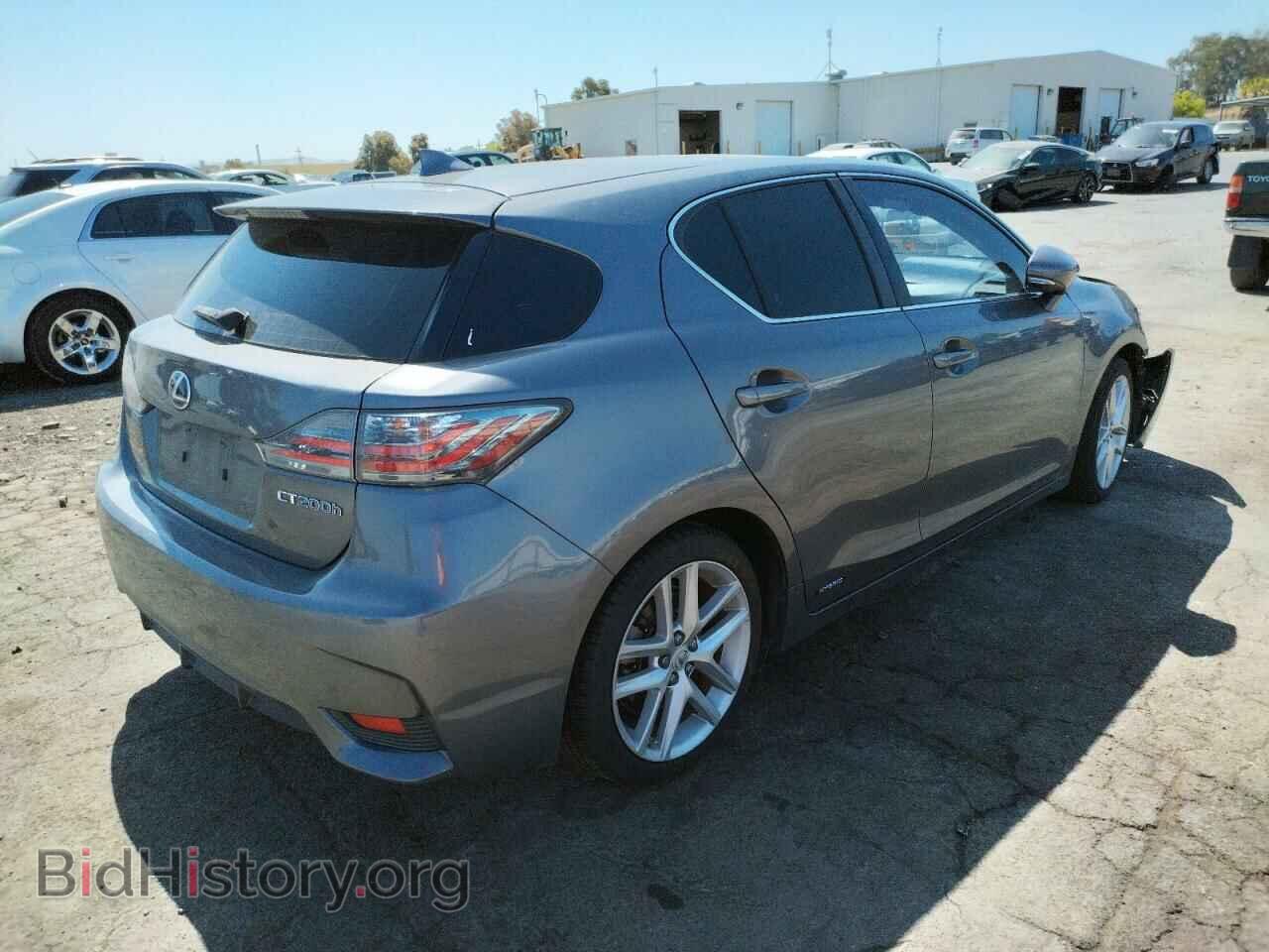 2014 LEXUS CT 200 - VIN: JTHKD5BH7E2198602 - Фото 4