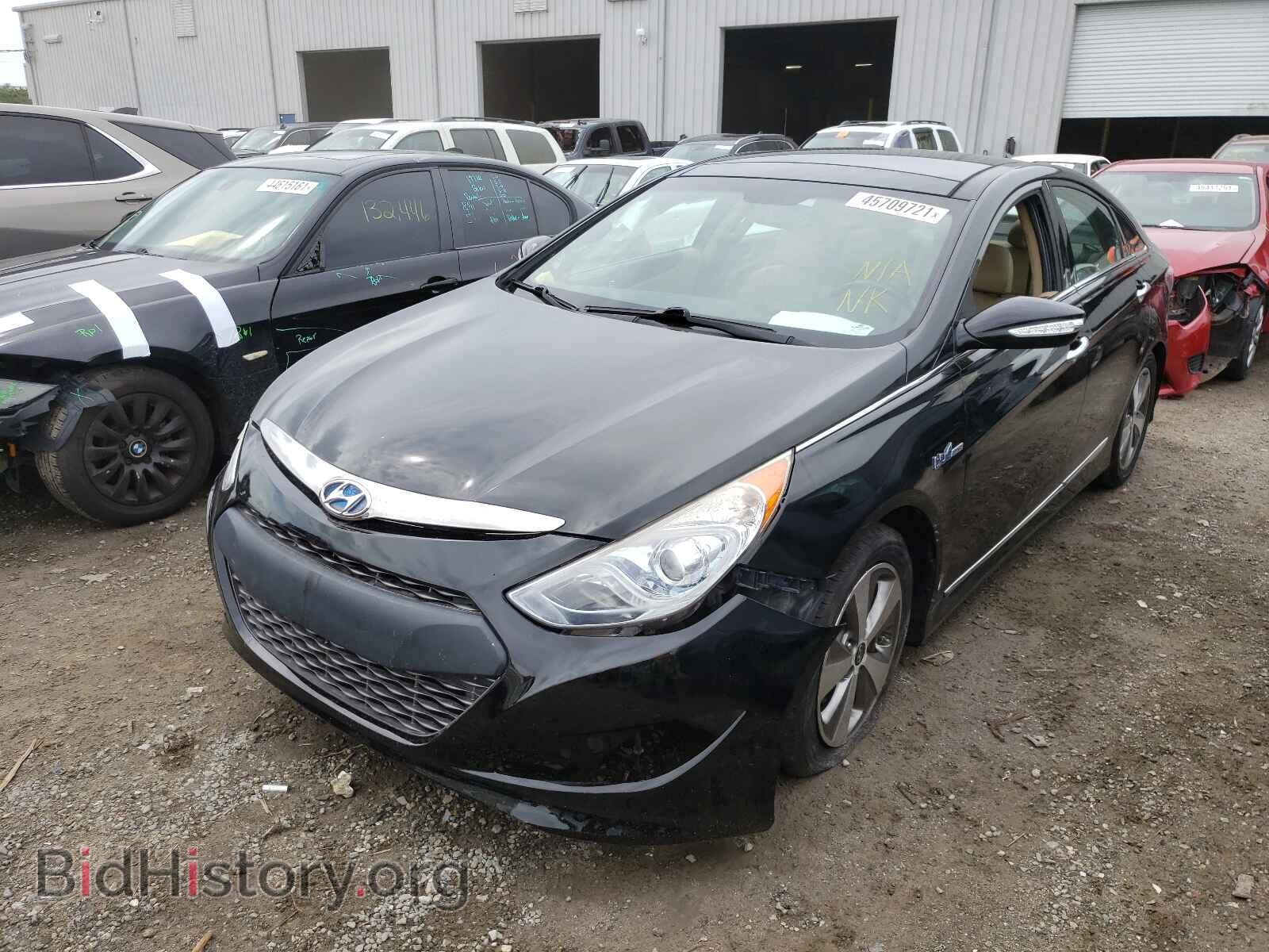 2012 HYUNDAI SONATA - VIN: KMHEC4A43CA054408 - Фото 2