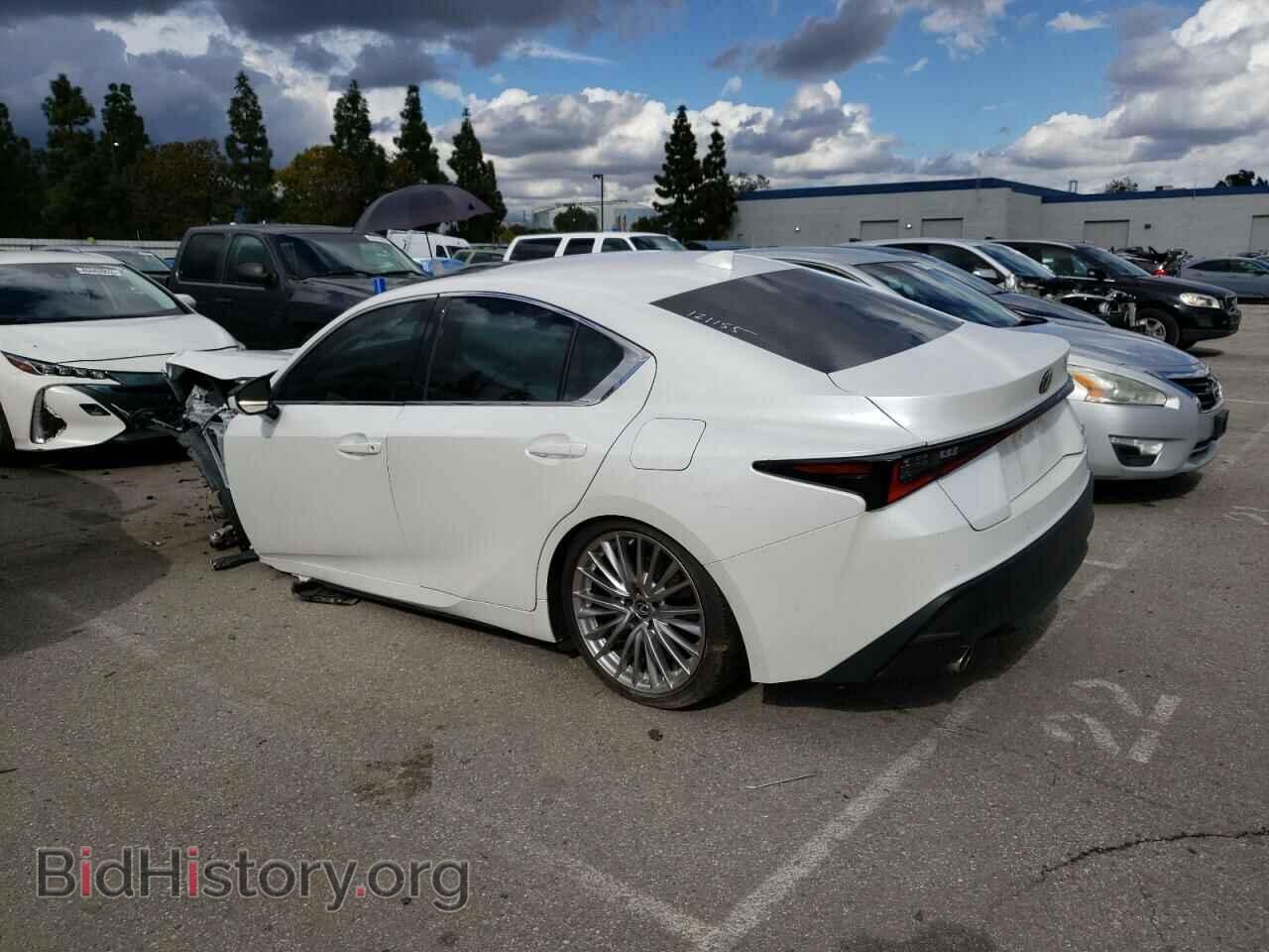 2022 LEXUS IS - VIN: JTHDA1D26N5121155 - Фото 2