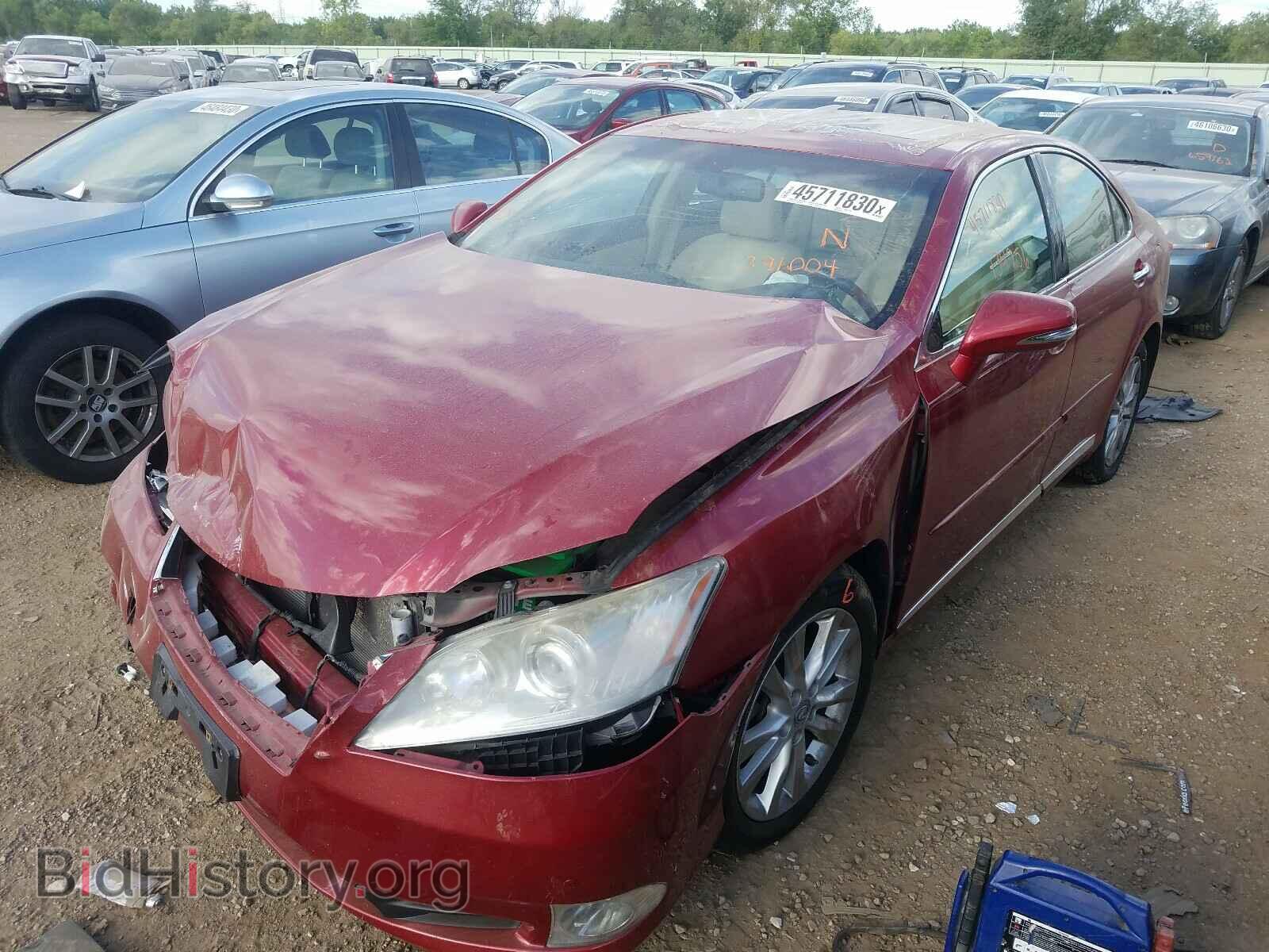 2010 LEXUS ES350 - VIN: JTHBK1EG5A2391004 - Фото 2