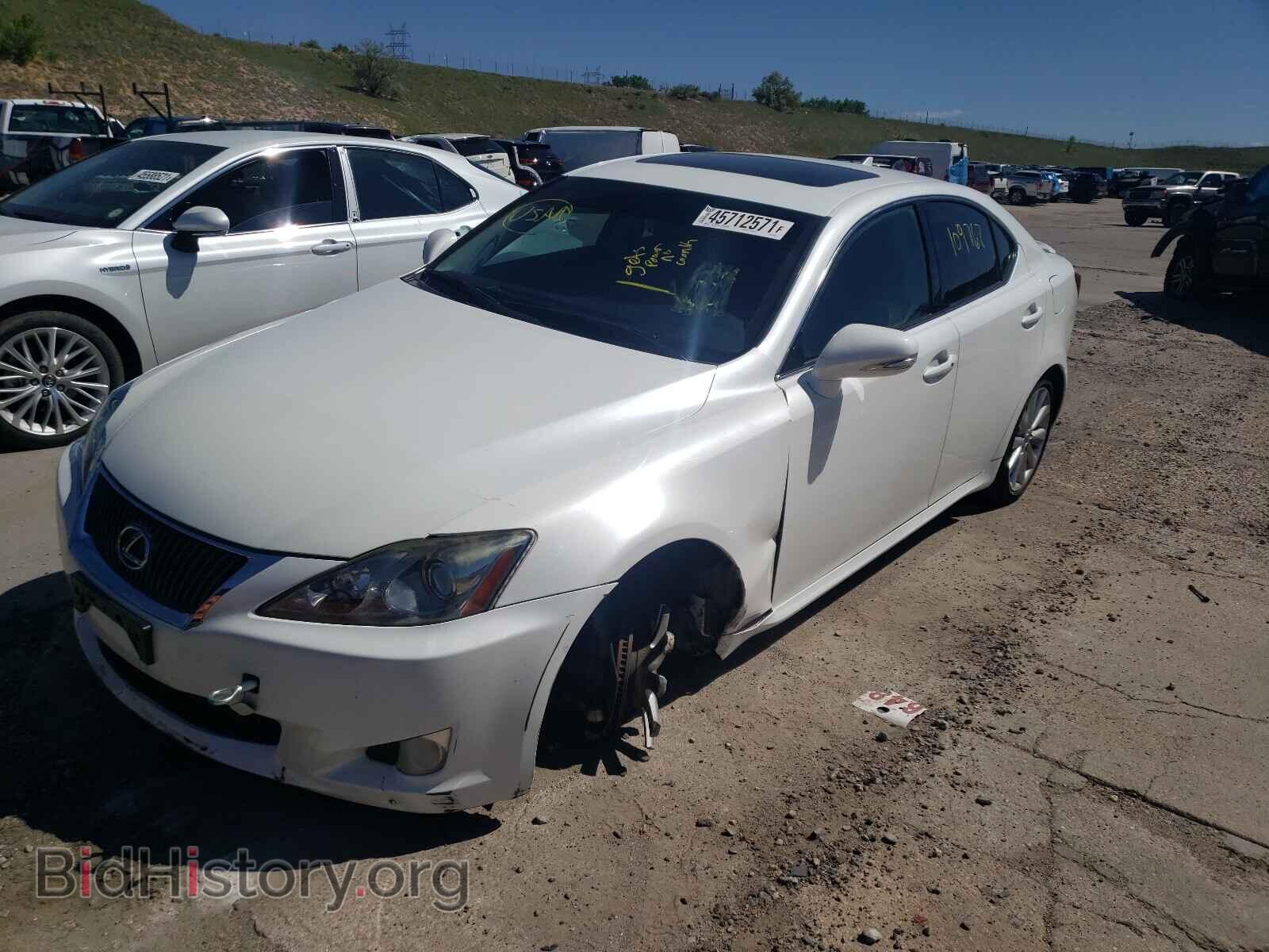 2010 LEXUS IS - VIN: JTHCF5C25A5041085 - Фото 2