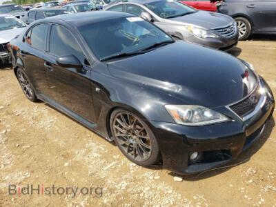 2012 Lexus IS IS F, black — VIN JTHBP5C25C5009894, Copart