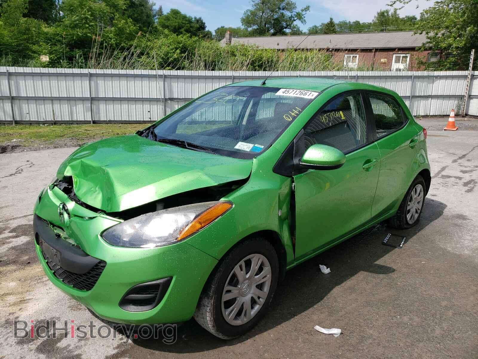 2012 MAZDA 2 - VIN: JM1DE1KZ9C0149855 - Photo 2