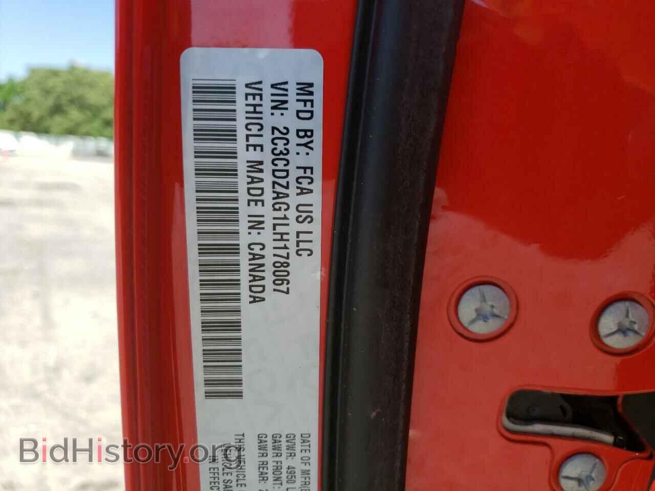 2020 DODGE CHALLENGER - VIN: 2C3CDZAG1LH178067 - Photo 10