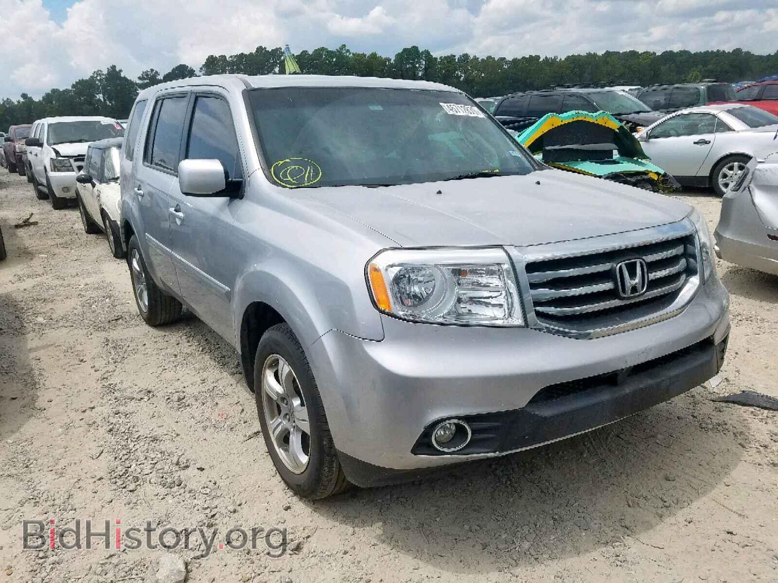 Photo 5FNYF3H54CB039425 - HONDA PILOT EXL 2012