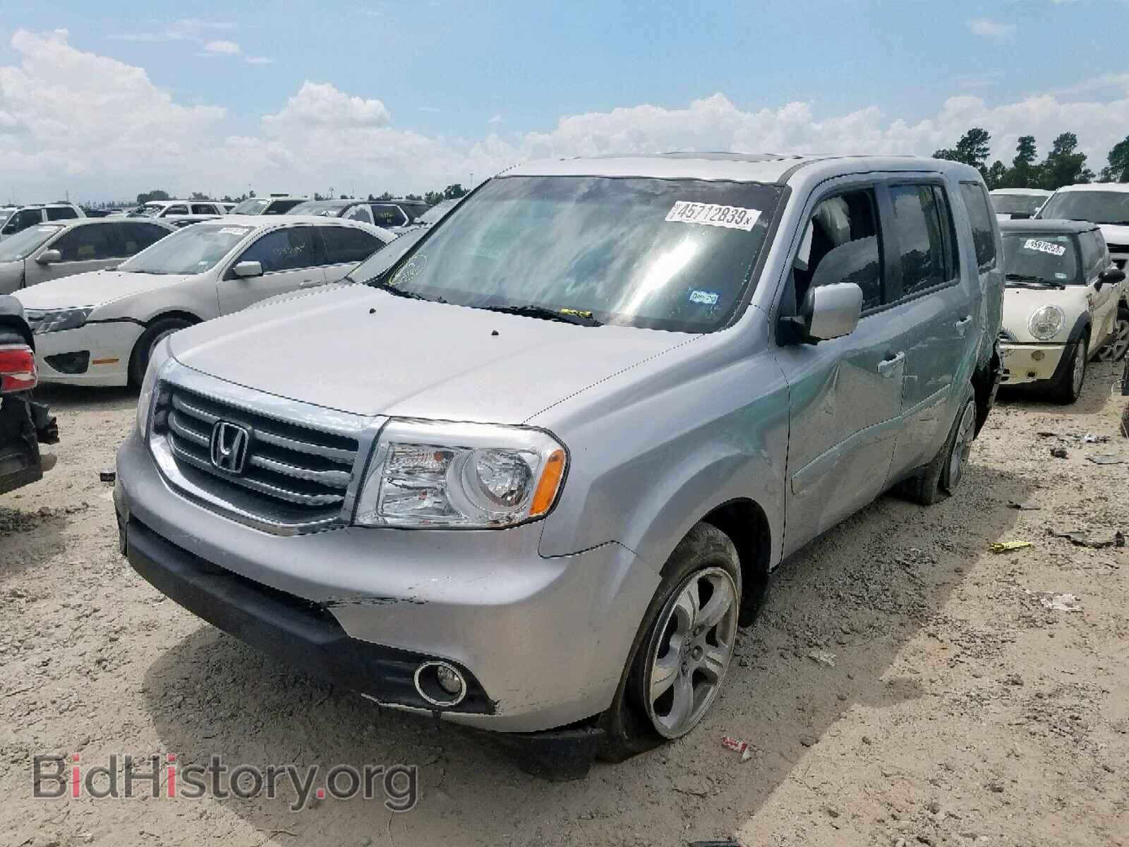 2012 HONDA PILOT EXL - VIN: 5FNYF3H54CB039425 - Фото 2