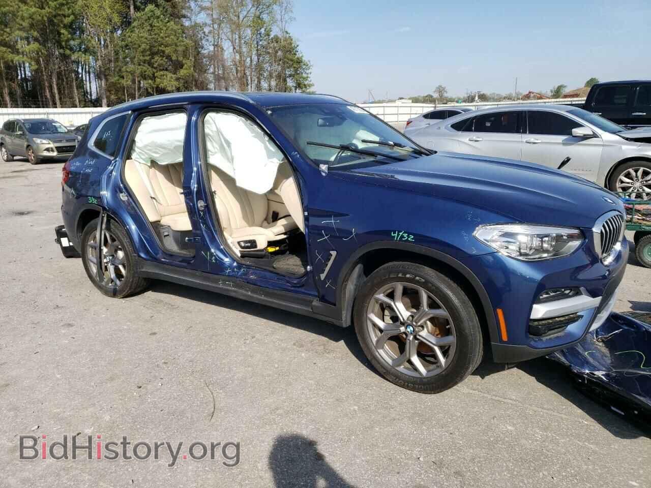 2020 BMW X3 - VIN: 5UXTY3C06L9C12051 - Фото 4