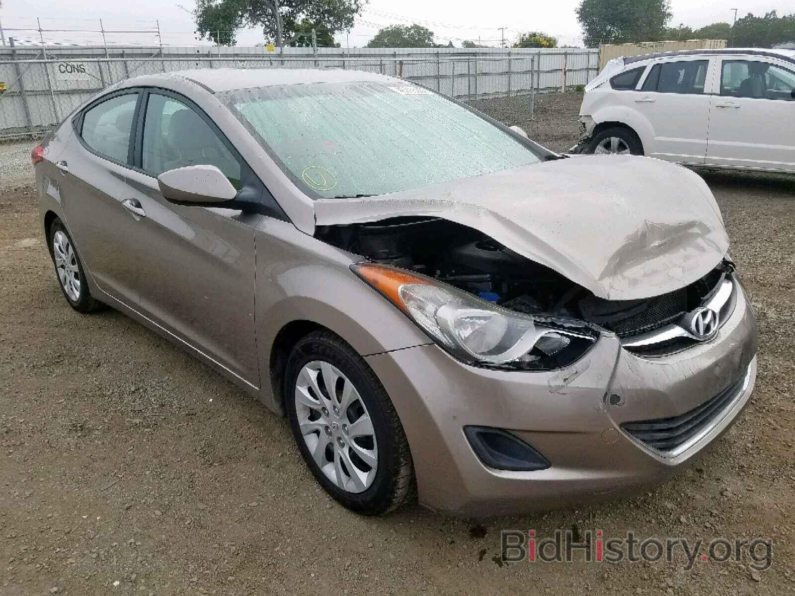 Photo 5NPDH4AE6DH206606 - HYUNDAI ELANTRA 2013