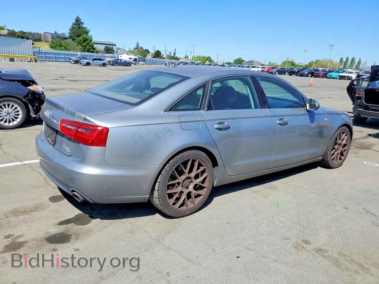 2013 AUDI A6 - VIN: WAUGGAFC2DN119742 - Фото 3