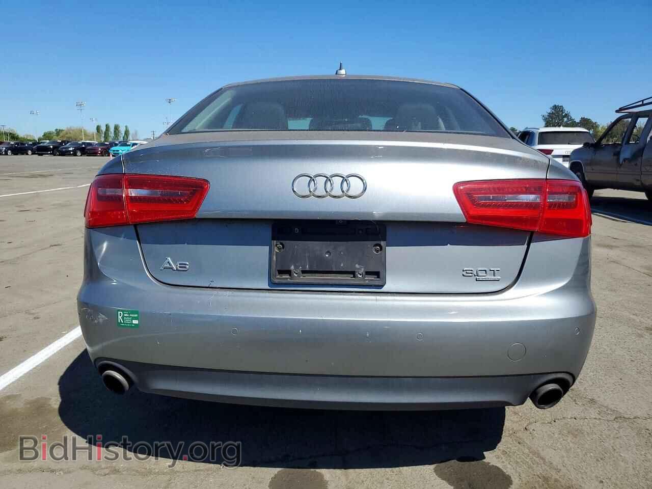 2013 AUDI A6 - VIN: WAUGGAFC2DN119742 - Фото 6