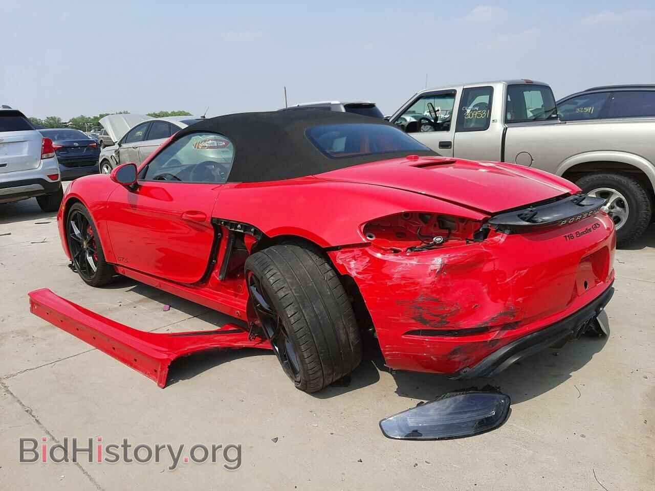 2018 PORSCHE BOXSTER - VIN: WP0CB2A8XJS229217 - Фото 3
