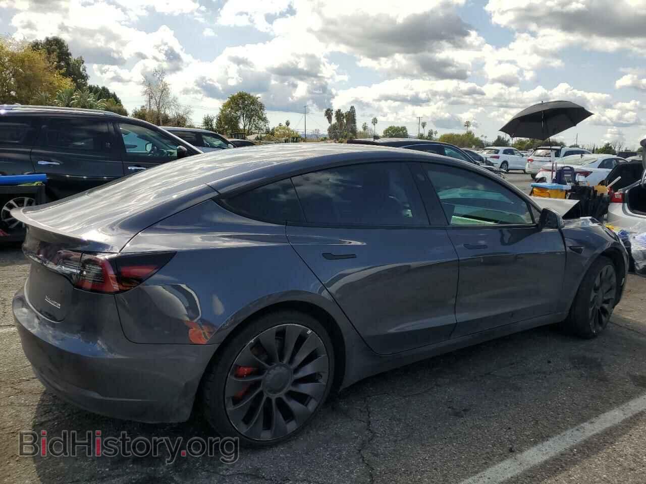 2022 TESLA MODEL 3 - VIN: 5YJ3E1EC8NF180313 - Фото 3