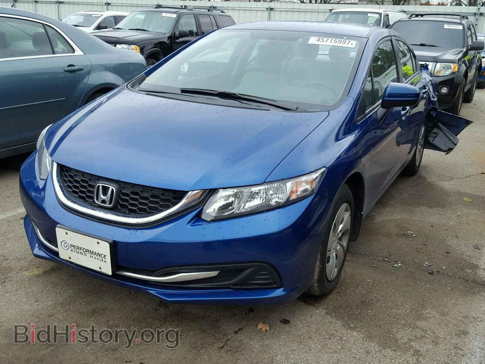 2014 HONDA CIVIC - VIN: 19XFB2F50EE021254 - Фото 2