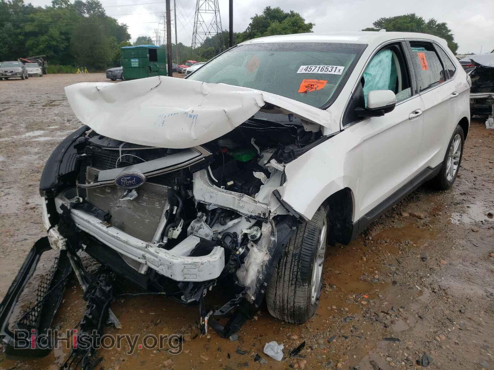 2017 FORD EDGE - VIN: 2FMPK3K87HBB02477 - Фото 2