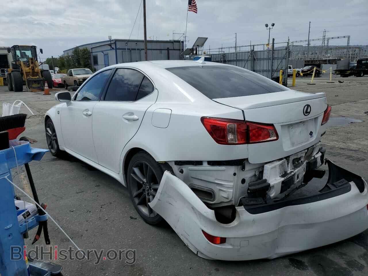 2012 LEXUS IS - VIN: JTHBF5C22C5169573 - Фото 2