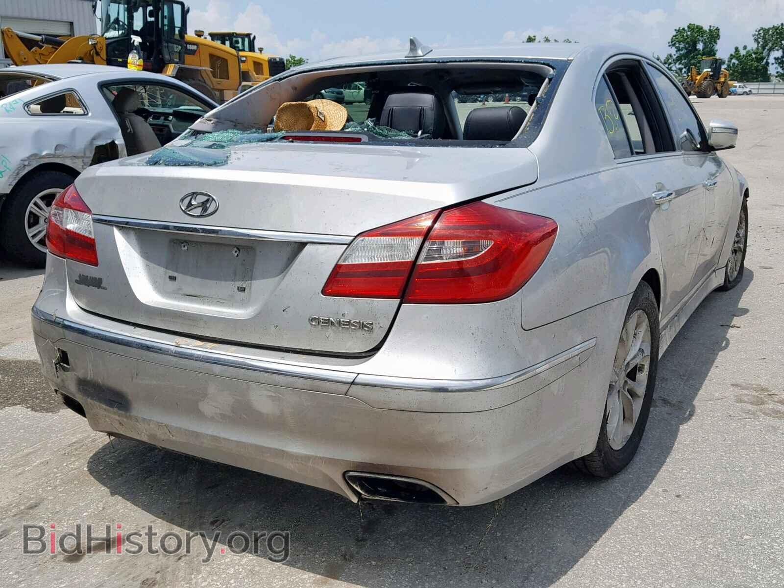 2012 HYUNDAI GENESIS - VIN: KMHGC4DDXCU181935 - Фото 4