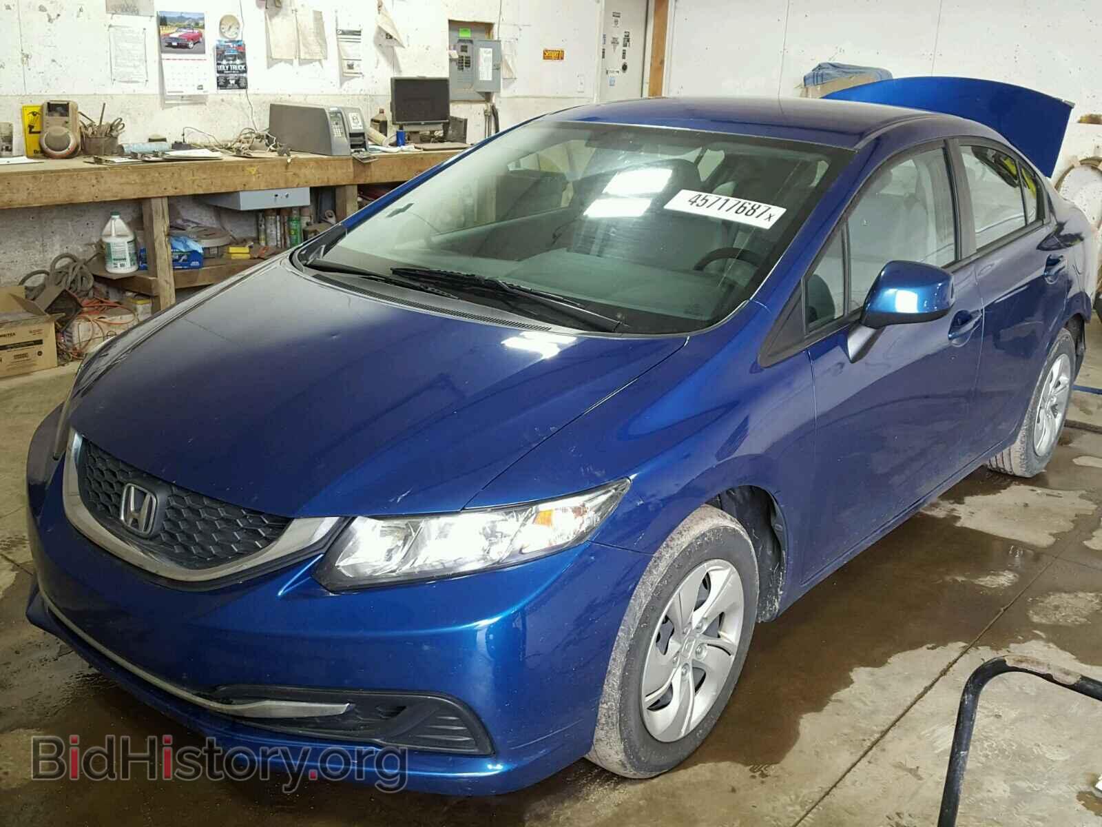 2013 HONDA CIVIC - VIN: 19XFB2F52DE065769 - Фото 2