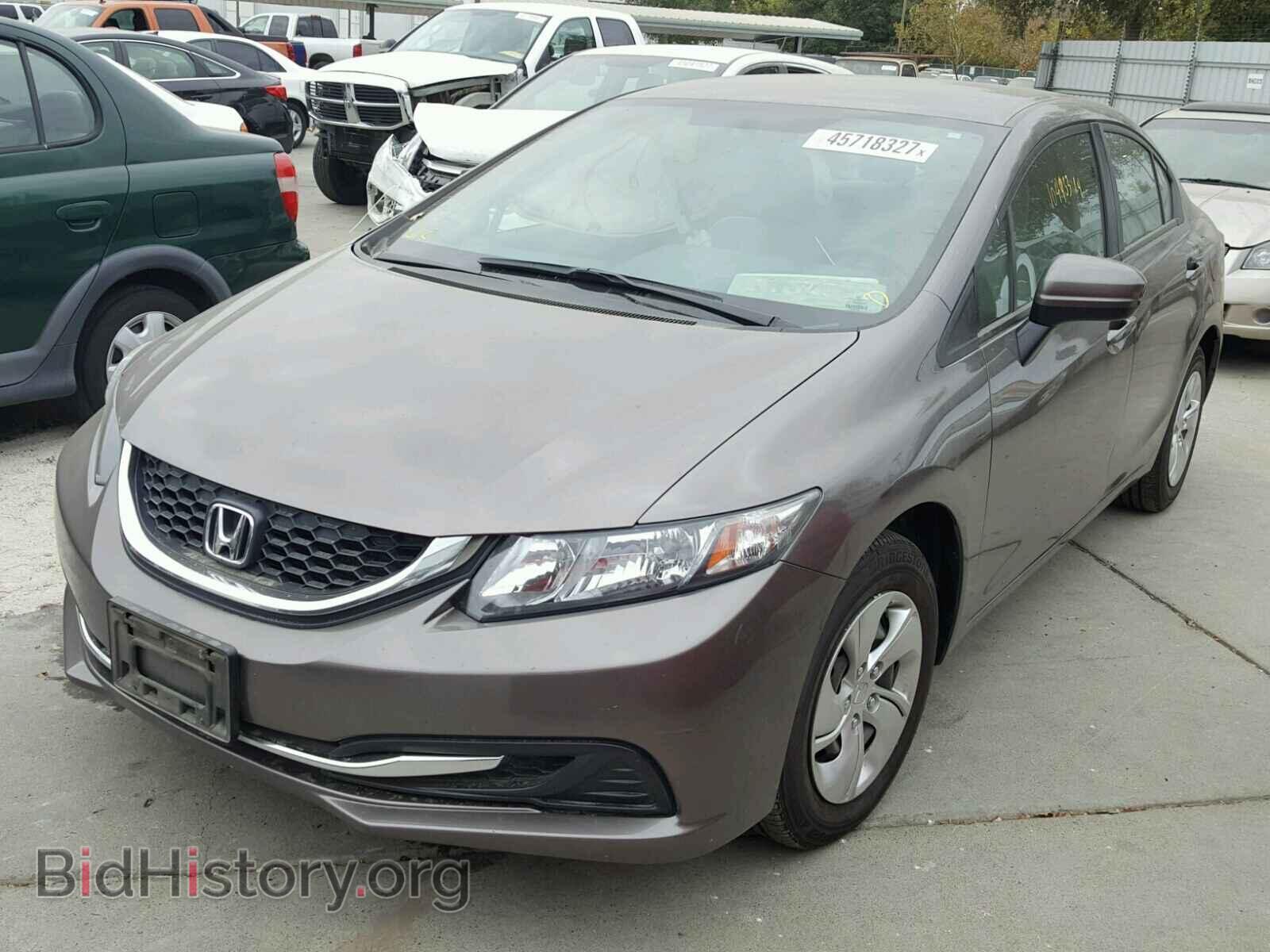2014 HONDA CIVIC - VIN: 19XFB2F56EE218669 - Фото 2