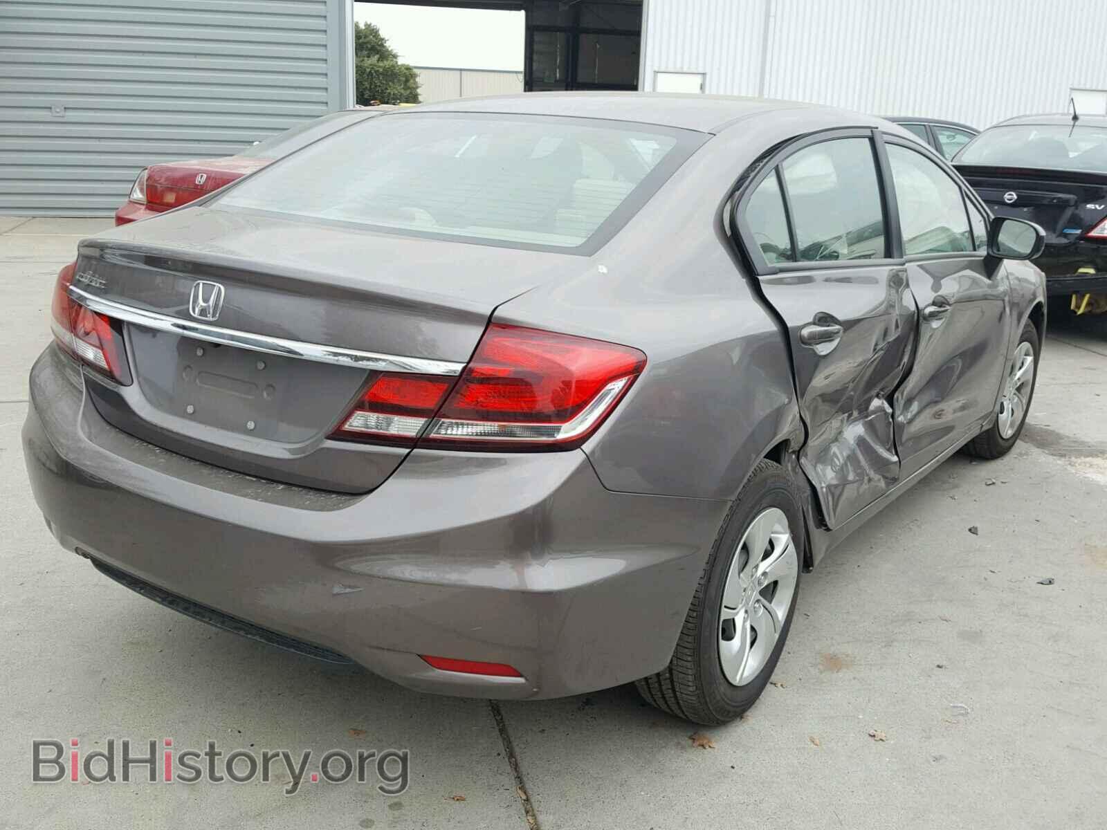 2014 HONDA CIVIC - VIN: 19XFB2F56EE218669 - Фото 4