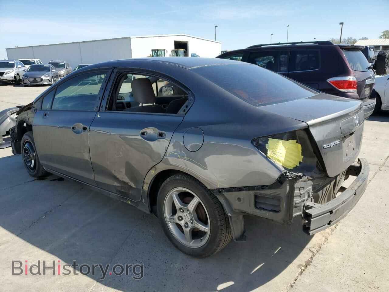 2012 HONDA CIVIC - VIN: 2HGFB2F52CH565984 - Фото 2