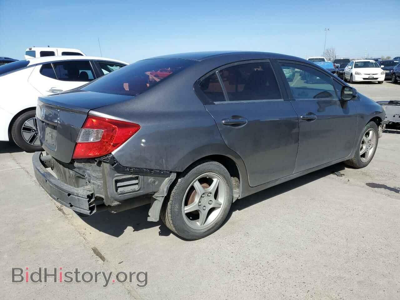2012 HONDA CIVIC - VIN: 2HGFB2F52CH565984 - Фото 3