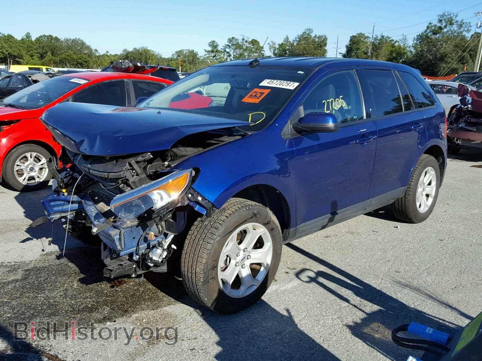 2014 FORD EDGE - VIN: 2FMDK3JC0EBB40301 - Фото 2