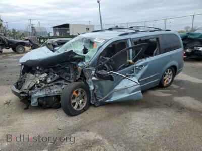 2010 Chrysler MINIVAN Touring, blue — VIN 2A4RR5D19AR386366, Copart