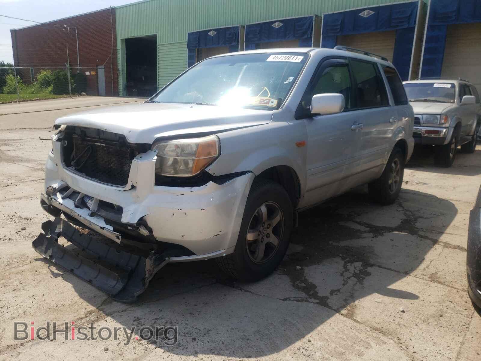2006 HONDA PILOT - VIN: 2HKYF18506H501165 - Фото 2