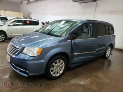 2011 Chrysler MINIVAN Town & COU, синий — VIN 2A4RR8DG2BR781335, Copart