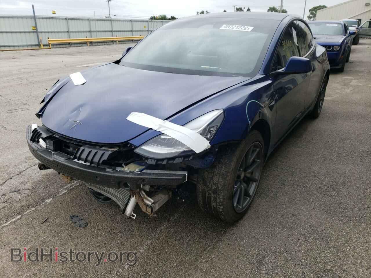 2020 TESLA MODEL 3 - VIN: 5YJ3E1EAXLF609303 - Фото 2