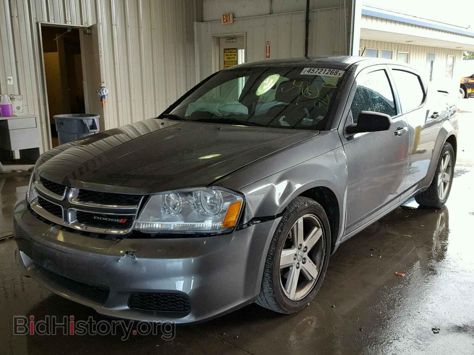 2013 DODGE AVENGER - VIN: 1C3CDZAB3DN536945 - Фото 2