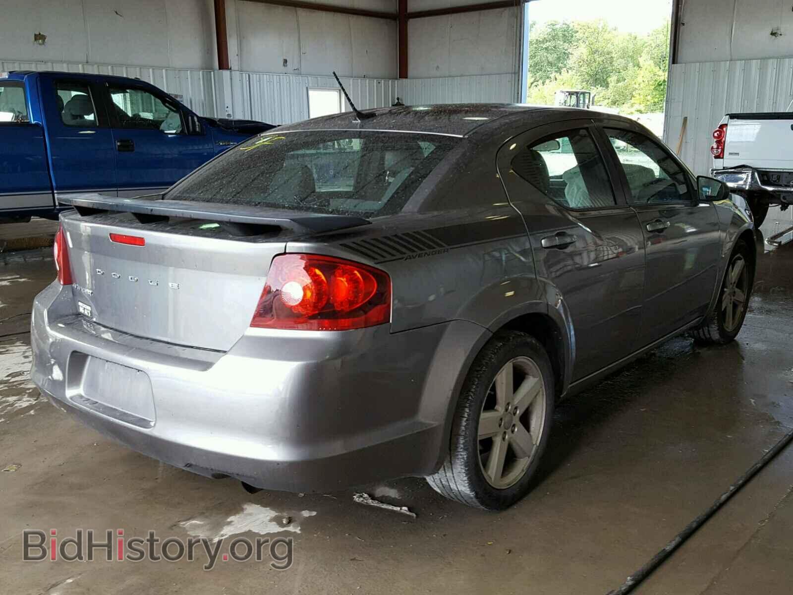 2013 DODGE AVENGER - VIN: 1C3CDZAB3DN536945 - Фото 4