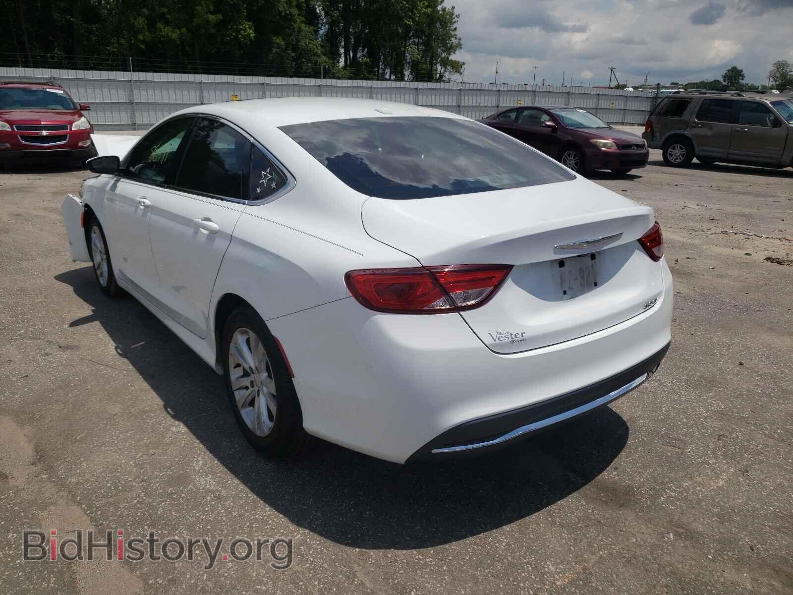 2015 CHRYSLER 200 - VIN: 1C3CCCAB7FN597525 - Фото 3