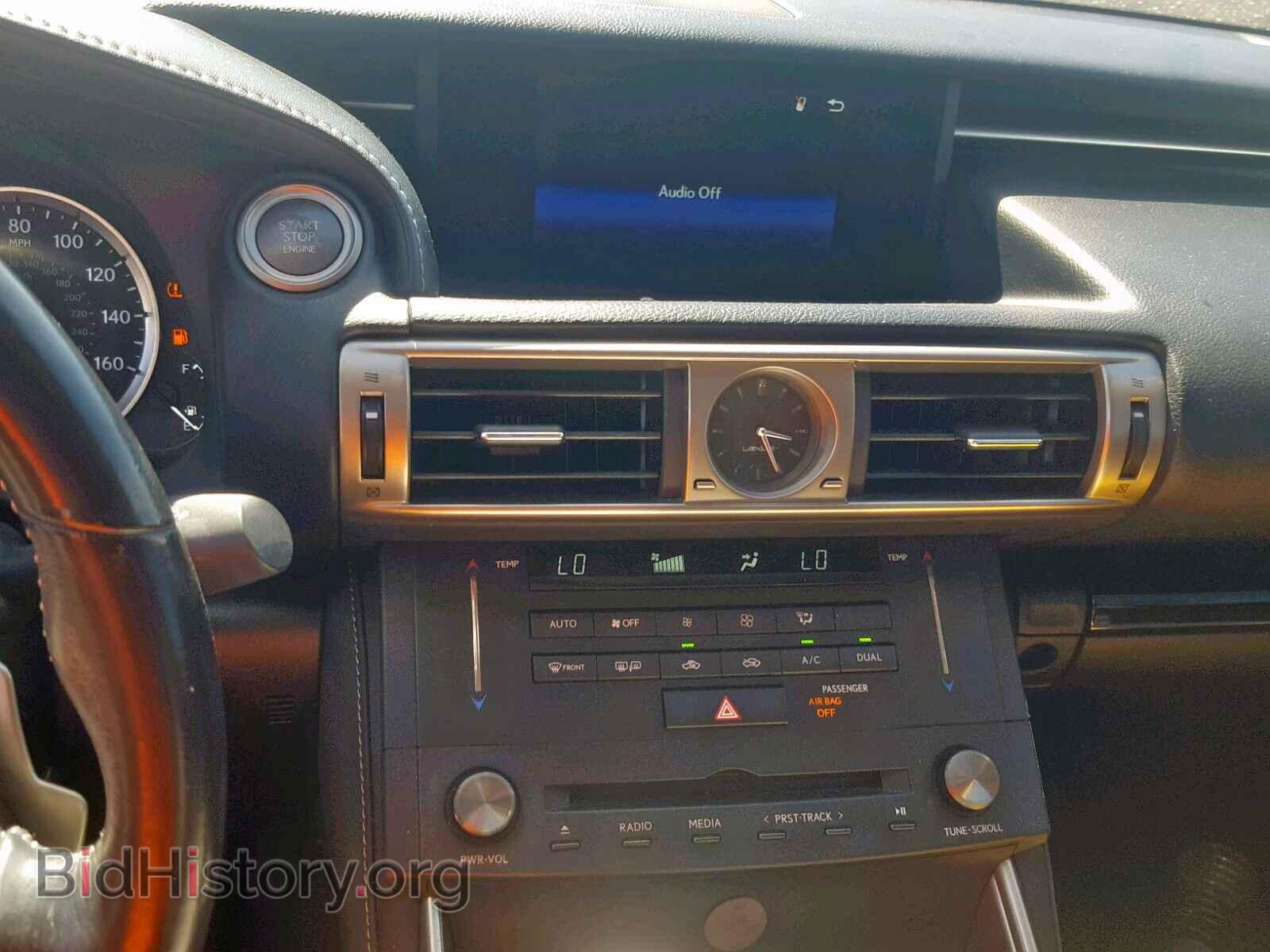 2016 LEXUS IS - VIN: JTHBA1D26G5020028 - Фото 9