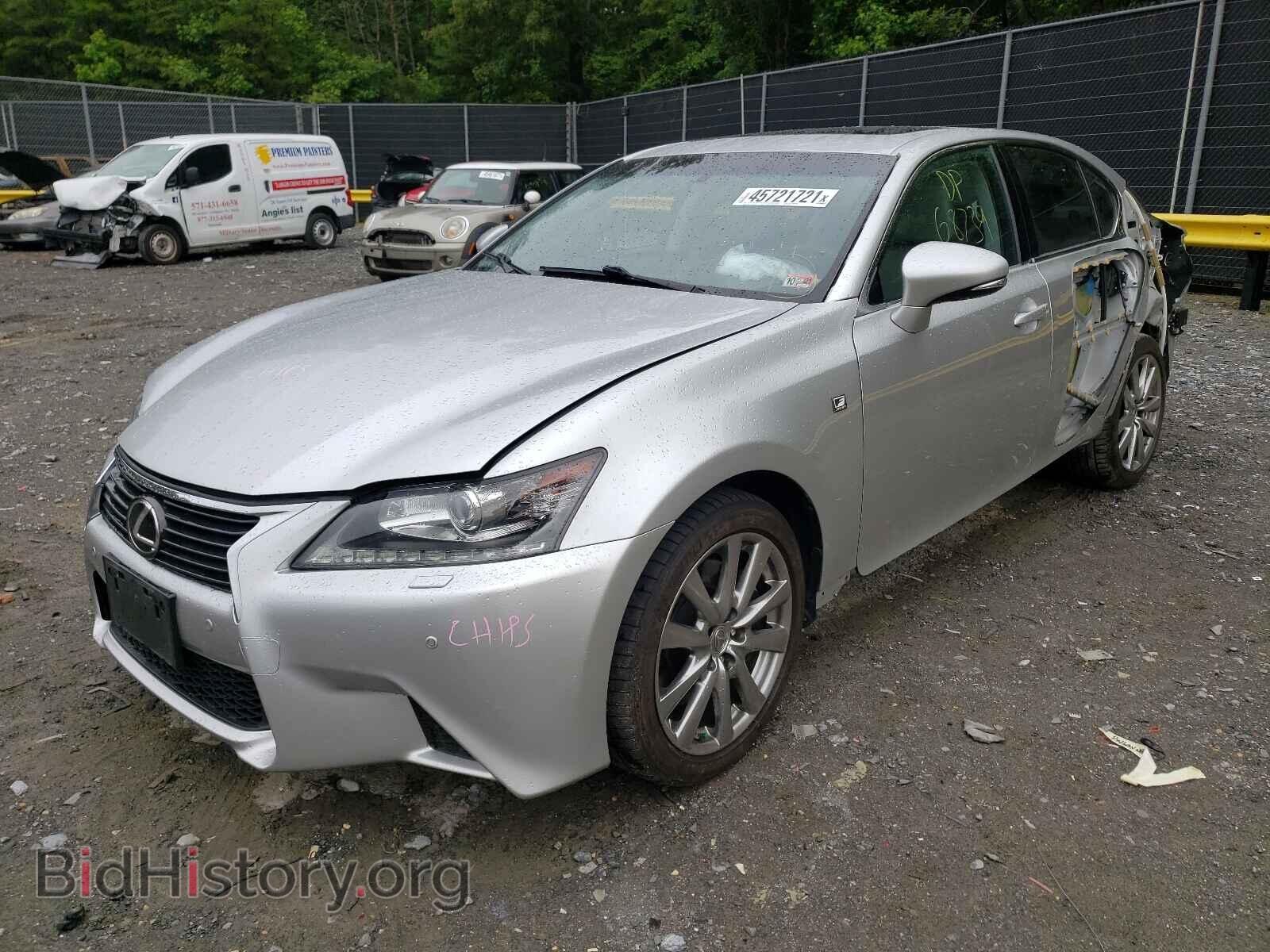 2013 LEXUS GS350 - VIN: JTHCE1BL4D5015149 - Фото 2