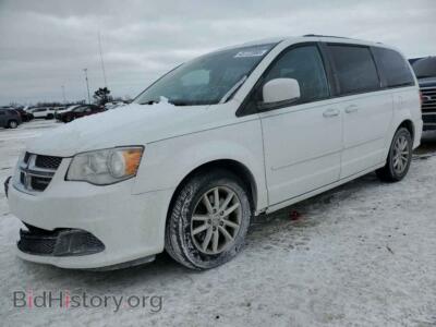 2016 Dodge CARAVAN SXT, white — VIN 2C4RDGCG6GR234463, Copart