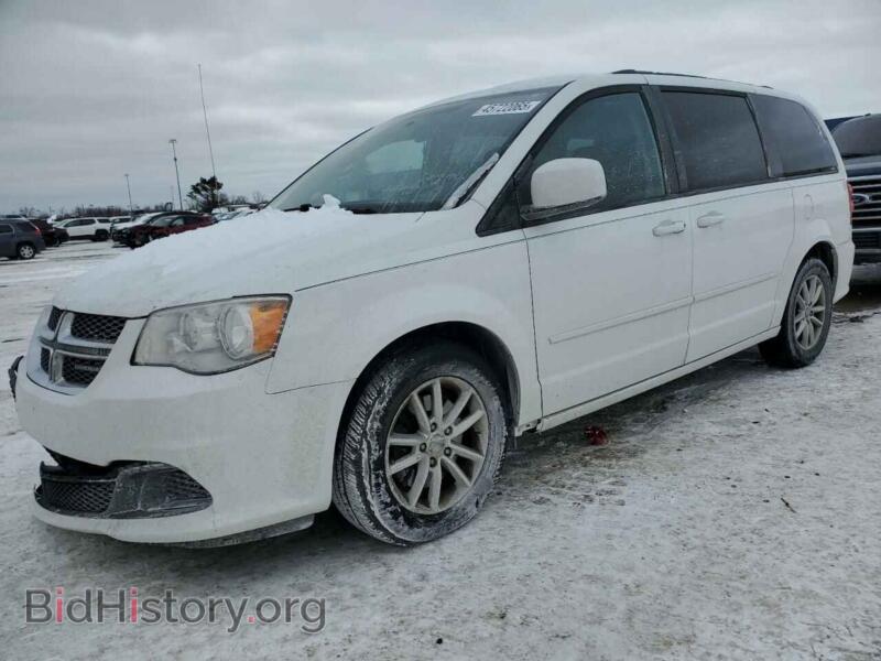 2016 Dodge CARAVAN SXT (VIN 2C4RDGCG6GR234463) — photo 1 of 13, Copart, damage: front end
