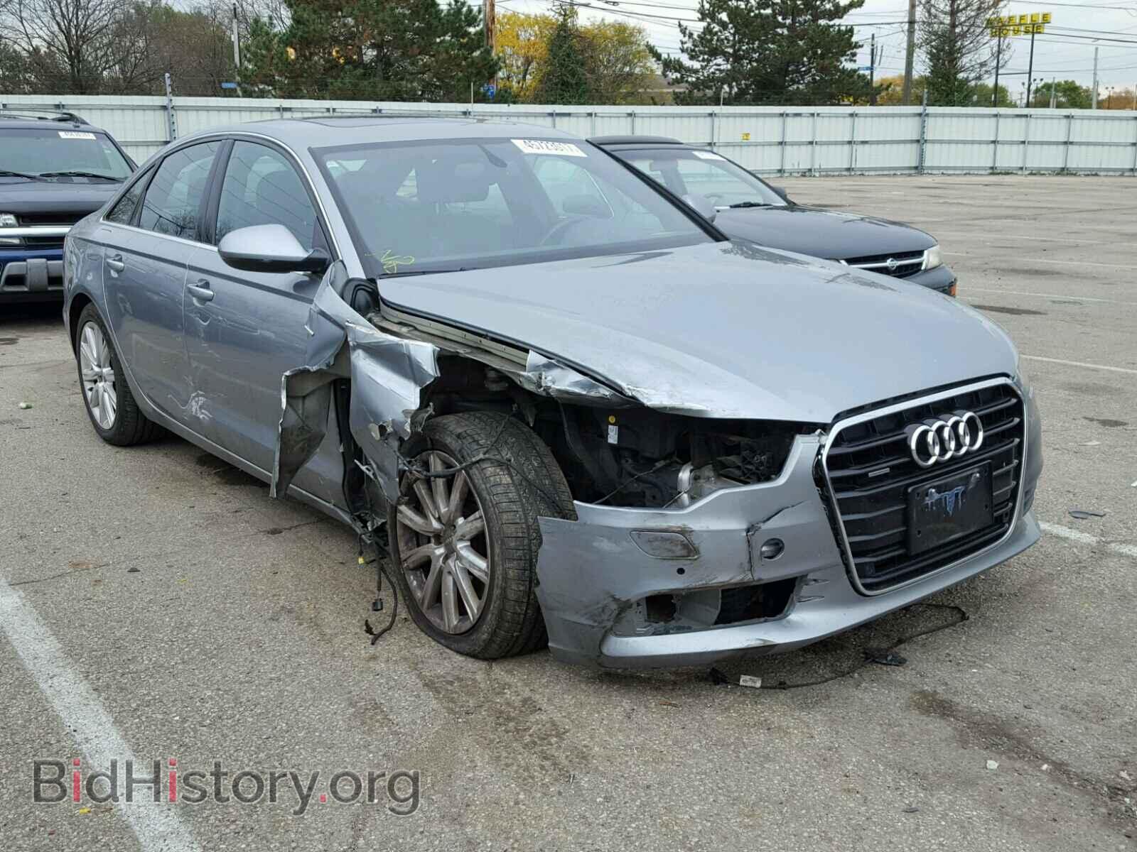 Фотография WAUGGAFC1DN006459 - AUDI A6 2013