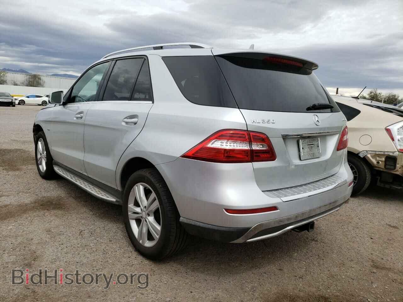 2012 MERCEDES-BENZ M-CLASS - VIN: 4JGDA2EB5CA031548 - Фото 2