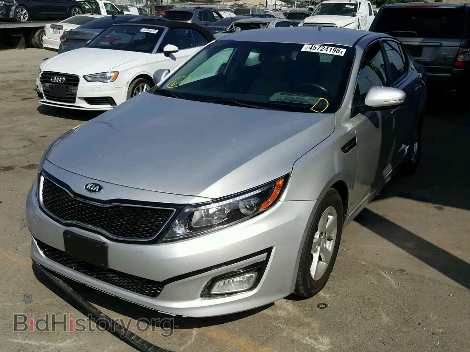 2014 KIA OPTIMA - VIN: KNAGM4A73E5522912 - Фото 2