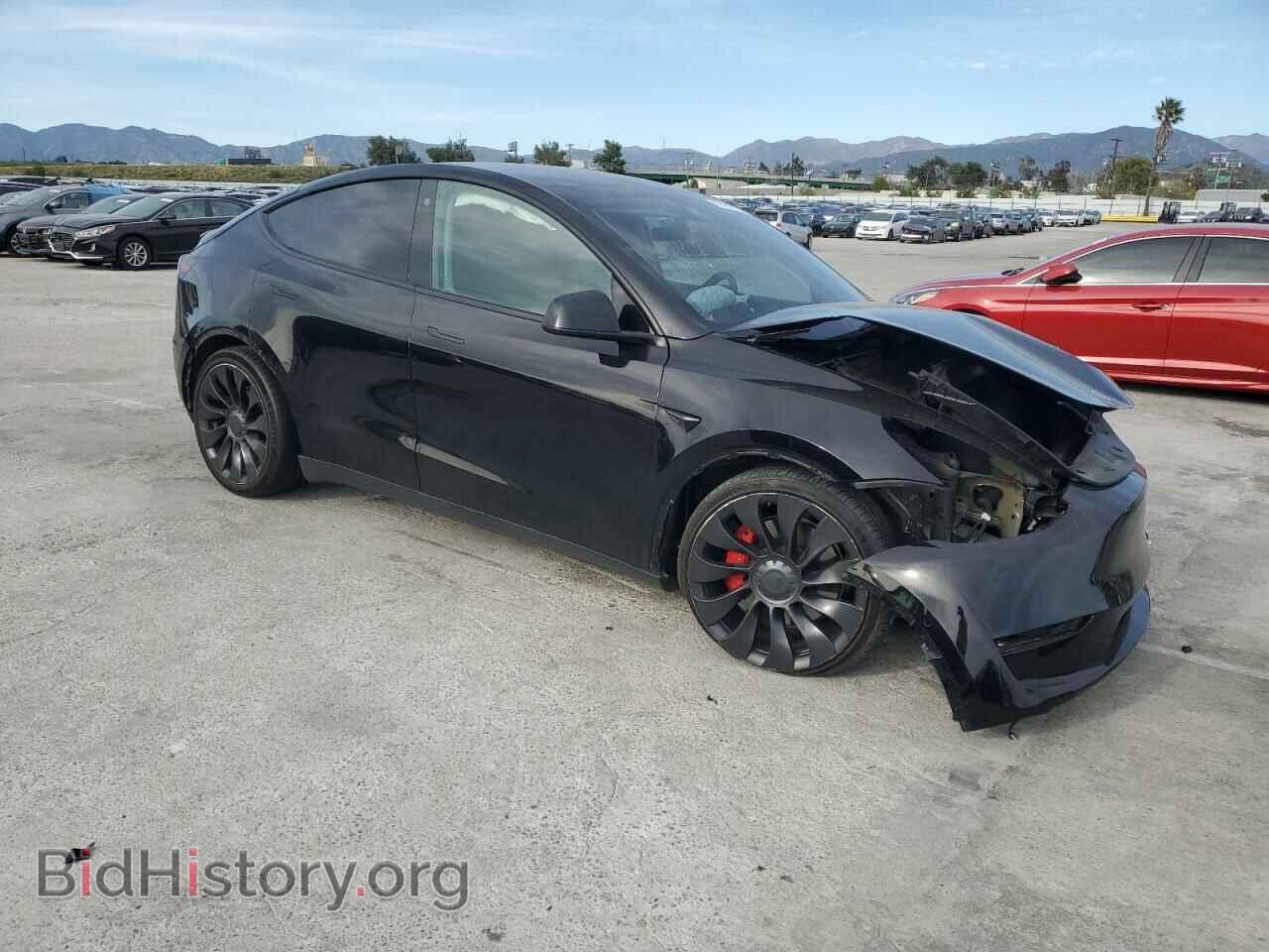 2022 TESLA MODEL Y - VIN: 7SAYGDEF0NF345947 - Фото 4