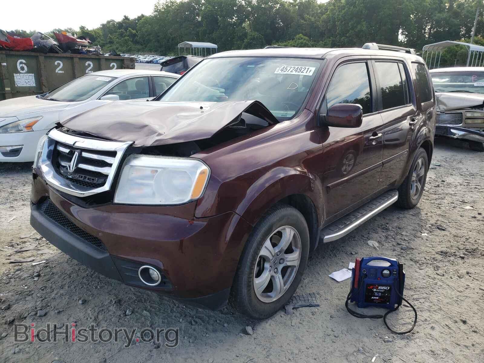 2014 HONDA PILOT - VIN: 5FNYF3H56EB003688 - Фото 2