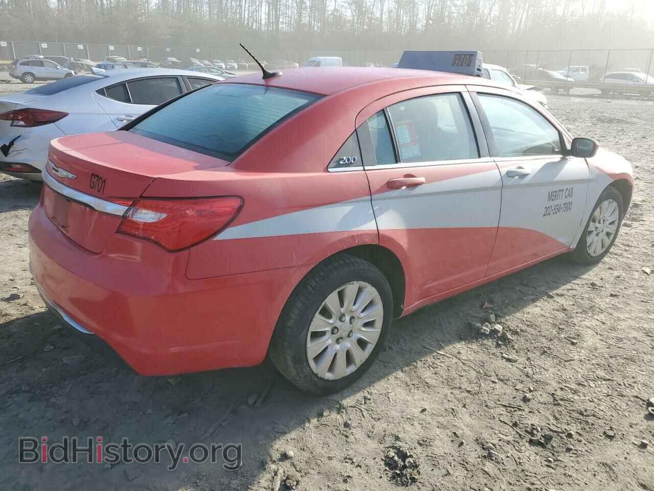 2014 CHRYSLER 200 - VIN: 1C3CCBABXEN212449 - Фото 3