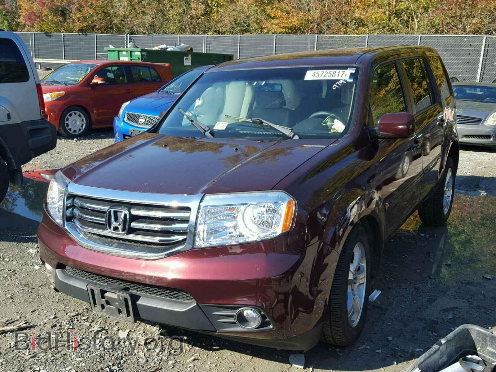 2012 HONDA PILOT - VIN: 5FNYF4H4XCB015675 - Фото 2