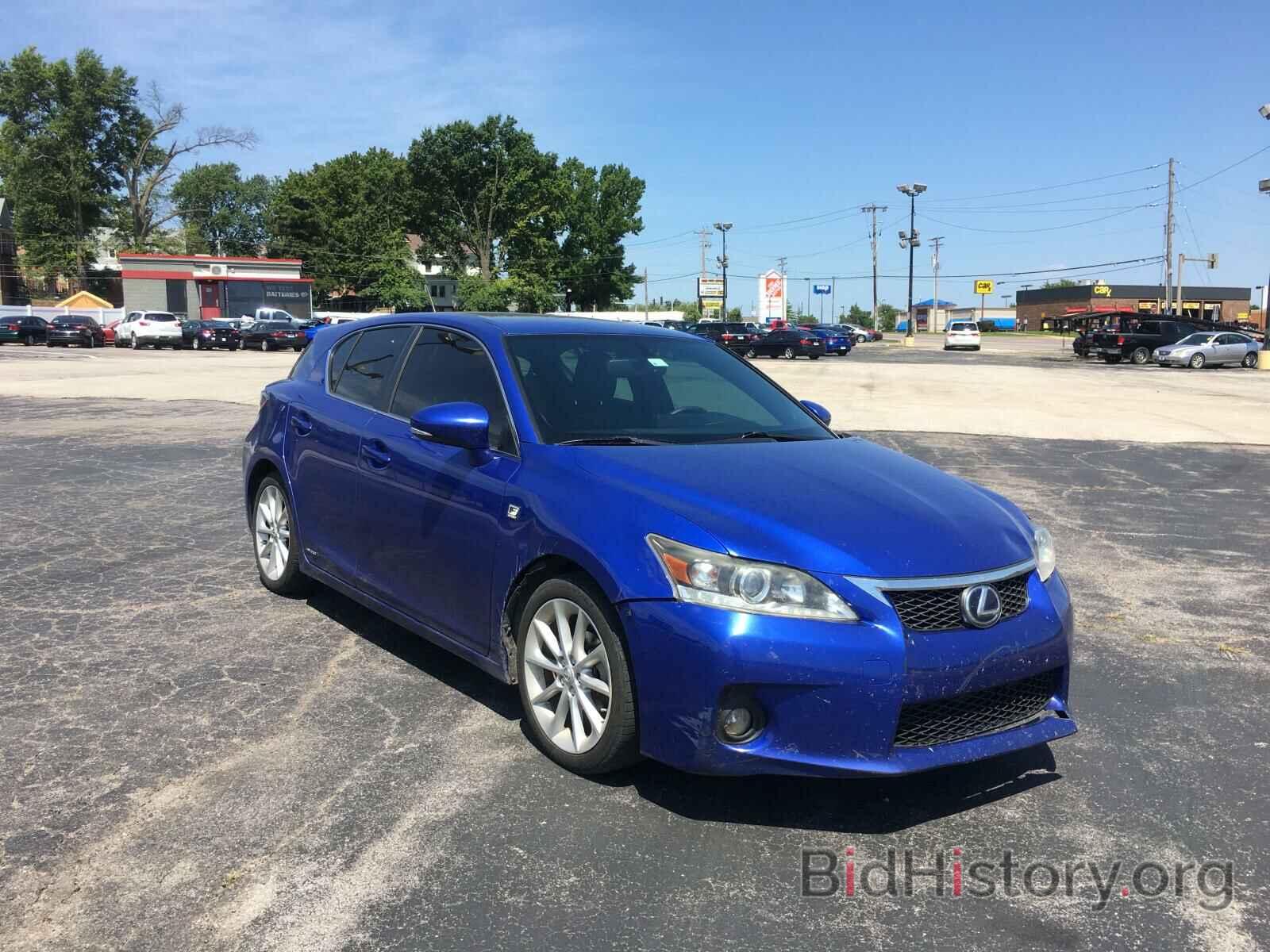 Photo JTHKD5BH6D2131536 - LEXUS CT 200 2013